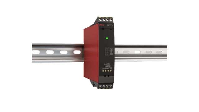 PR Electronics 6400 Temperature Transmitter Bipolar, Linear Resistance, Potentiometer, RTD, TC Input, 7.2 → 30 V | 6437A1--