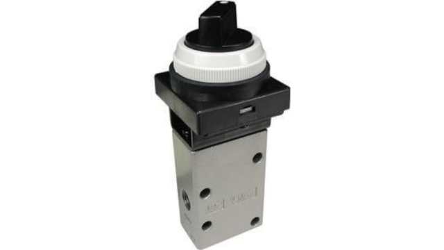 SMC Key Selector Mechanical Valve VM400 Series, Rc 1/4 in, Series VM400 | VM430-01-36