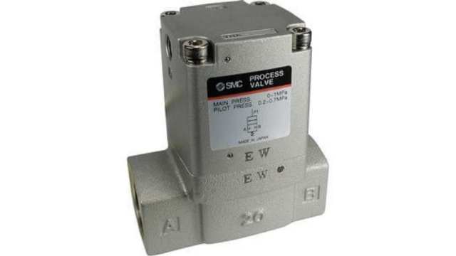 SMC Cylinder type Pneumatic Operated Process Valve, 1 MPa, Rc | VNA101A-8A