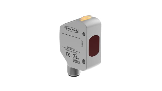 Banner Background Suppression Photoelectric Sensor, Block Sensor, 35-610 mm Detection Range | Q4XFILAF610-Q8