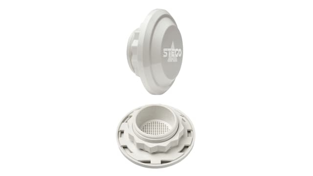 STEGO D084 Series Pressure Relief Vent, 65.5 mm Dia., 30.5mm H, 65.5mm W, For Use With Enclosure | 08400.0-03