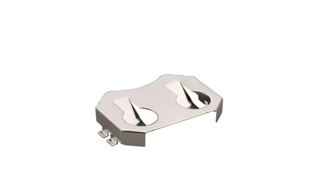 TE Connectivity Button Cell Battery Holder Leaf Spring | BAT-HLD-001-TR