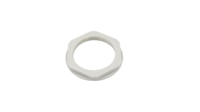 Capri Grey Polyamide Cable Gland Locknut, M40 Thread, IP68 | CAP264073