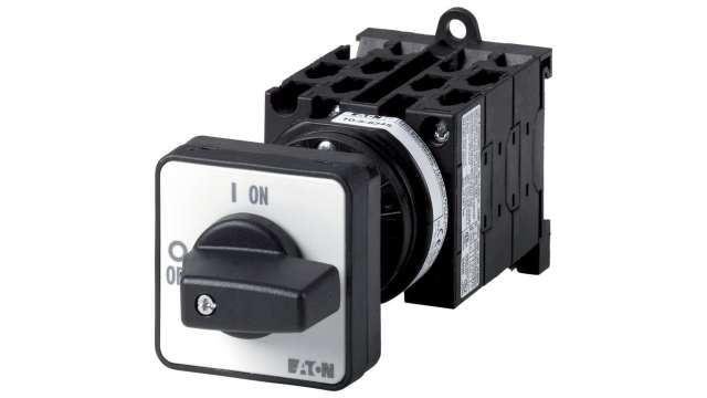 Eaton, 10P 2 Position 90° On-Off Cam Switch, 690V (Volts), 20A, Rotary Actuator | 015018 T0-5-8346/Z