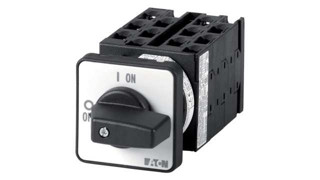 Eaton 3 Position 90° Changeover Cam Switch, 690V (Volts), 20A, Toggle Actuator | 015696 T0-6-8155/E