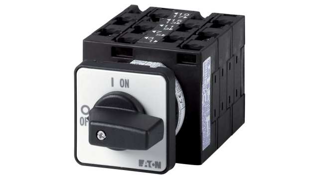 Eaton 10 Position 45° On-Off Cam Switch, 690V (Volts), 32A, Toggle Actuator | 020731 T3-5-8531/E