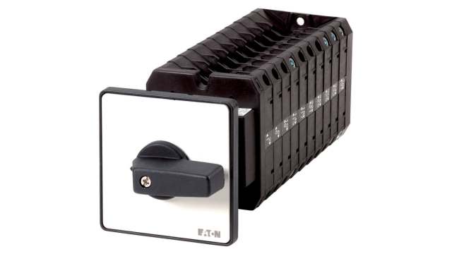 Eaton, 20P 2 Position 90° On-Off Cam Switch, 600V (Volts), 100A, Door Coupling Rotary Drive Actuator | 097097 T5-10-8356/Z