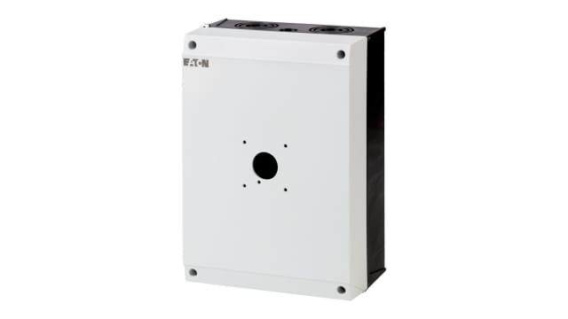 Eaton Black, White Plastic Eaton Moeller Enclosure - 1 Hole | 207441 CI-K5-T5-2