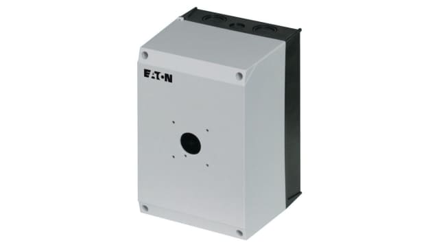 Eaton White, Black Plastic Eaton Moeller Enclosure - 1 Hole | 207442 CI-K5-T5-4