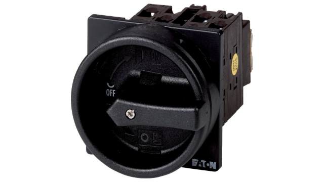 Eaton, 1P 3 Position 90° Rotary Cam Switch, 690V (Volts), 20A, Rotary Actuator | 055483 T0-1-8200/EA/SVB-SW