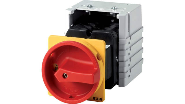 Eaton, 10P 90° On-Off Cam Switch, 690V (Volts), 100A, Door Coupling Rotary Drive Actuator | 095284 T5-5-8346/V/SVB