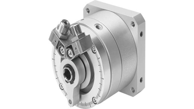 Festo 10 bar Double Acting Action Pneumatic Rotary Actuator, 12 mm Bore, 270 ° | DSM-T-12-270-P-A-B