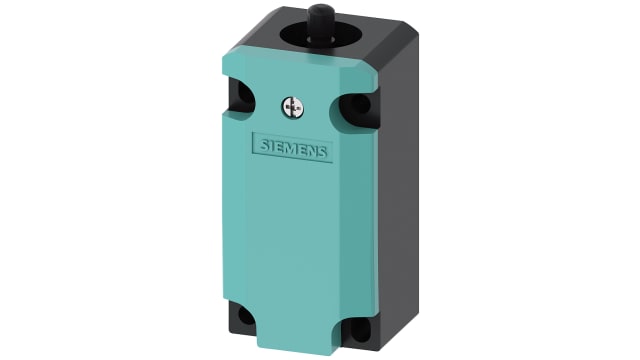 Siemens 3SE5 Series Safety Switch, 2NC/1NO, IP66, IP67, 3P, Metal Housing, 400V ac Max, 10A Max | 3SE51120LA001CA0