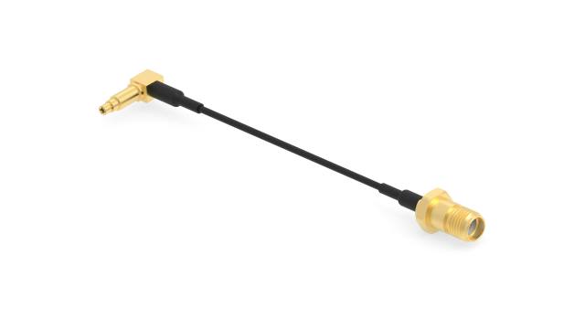 TE Connectivity Straight 50 Ω SMA Connector 0/9 GHz | 2408024-1