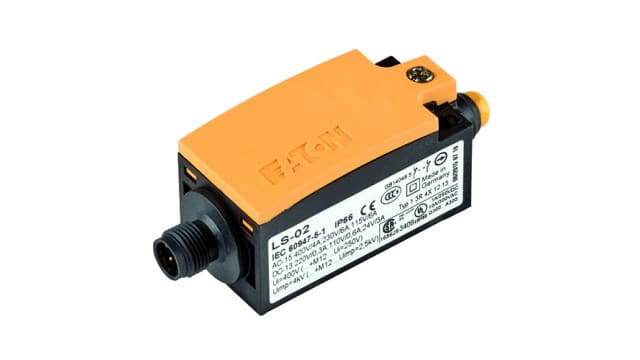 Eaton Safety Interlock Switch, 2 N/O, Plastic | 178134 LS-20A-M12A