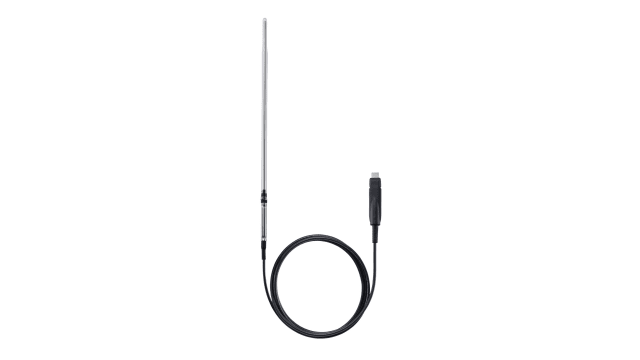 Testo PT100 Needle Digital Temperature Probe, 200 mm Length, 6 mm Diameter, 400 °C Max | 0618 7072