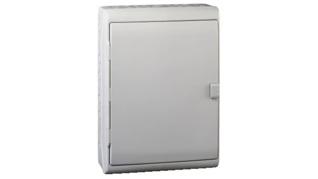 Schneider Electric Mureva Light Grey Smooth Polymer Electrical Enclosure, IEC, IP65, Surface Mount Mount, 1 Gangs 460 mm | 13170M