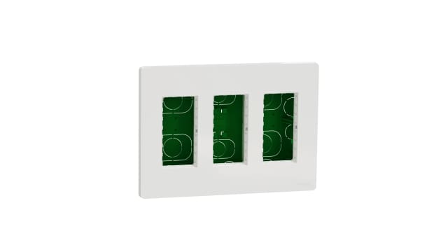 Schneider Electric Unica White ABS Back Box, IEC, Flush Mount 167 mm 230 mm 62 mm | NU173418