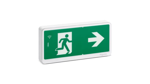 Schneider Electric LED Emergency Light Fitting, Surface, Wall | OVA59430