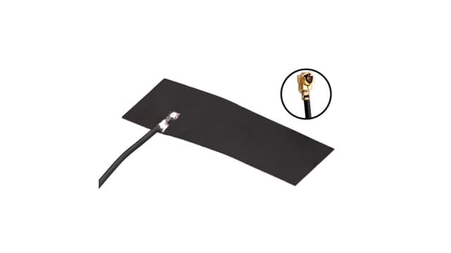 TE Connectivity ANT-8/9-FPC-UFL-100 Omni-Directional Telemetry Antenna with UFL Connector, LoRaWAN | ANT-8/9-FPC-UFL-100