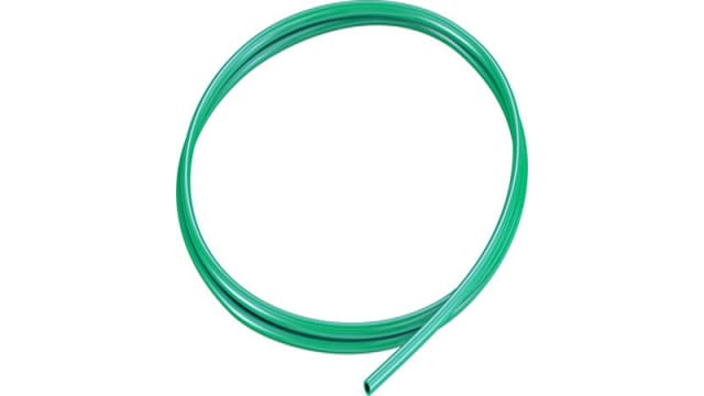 Festo Green Thermoplastic Elastomer Round Plastic Tube x 4 mm OD x 2.6 mm ID | PUN-H-F-4X0,75-GN