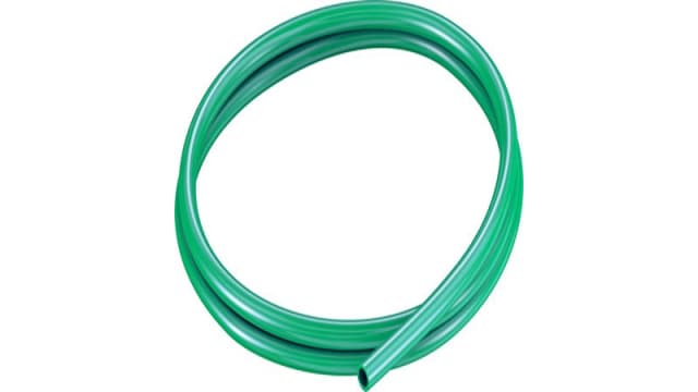 Festo Green Thermoplastic Elastomer Round Plastic Tube x 8 mm OD x 5.7 mm ID | PUN-H-F-8X1,25-GN