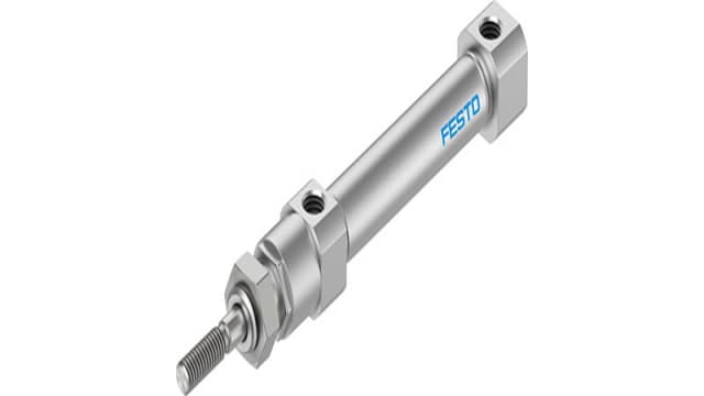 Festo 10 mm Pneumatic Roundline Cylinder - 5205897 DSNU Series, Double Acting Acting | DSNU-S-8-10-P-A-MQ