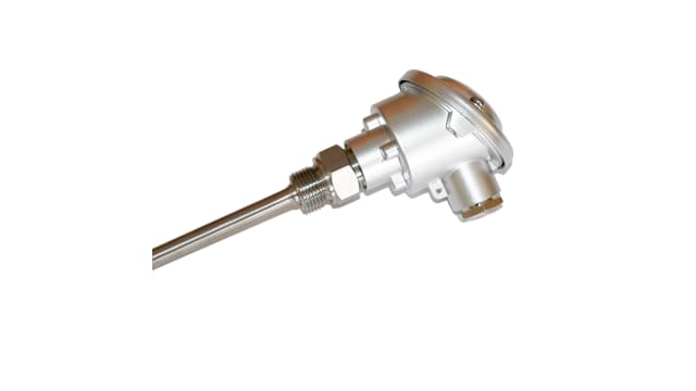 Electrotherm PT100 RTD Sensor, 9mm Dia, 200mm Long, 3 Wire, G 1/2 A, F0.3 +200°C Max | 372-4/20-E-3LS-200-G1/2-2
