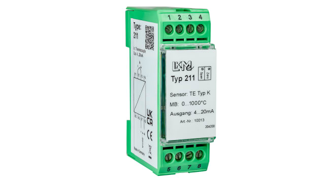 LKMelectronic LKM Temperature Transmitter Type K Input | LKM211/K3