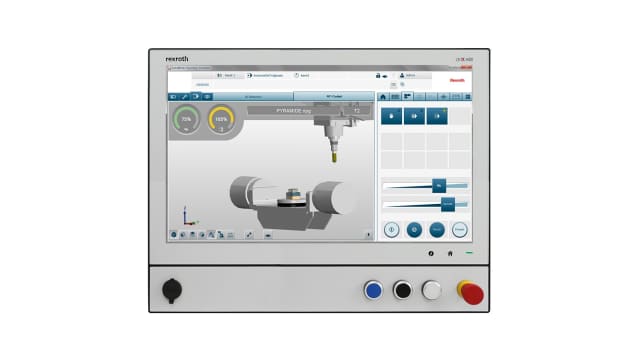 Bosch Rexroth ctrlX HMI Series Display - 21.5 in, LED Display, 1920 x 1080 pixel | R911404268