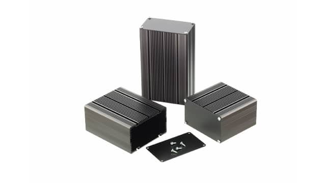 Nu-Tech Engineering E005 Aluminium PCB Mounting Enclosure 60.5 mm, 105 mm | E005/006