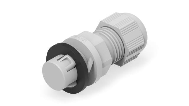 Entrelec 1SNG Series Light Grey PA 6 Cable Gland, 3mm min., 10mm max., IP66, IP68 | 1SNG622001R0000