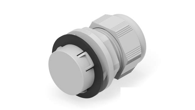 Entrelec 1SNG Series Light Grey PA 6 Cable Gland, 16mm min., 28mm max., IP66, IP68 | 1SNG622031R0000