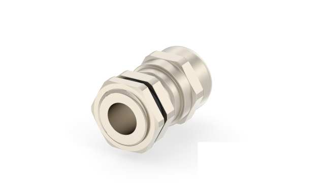 Entrelec 1SNG Series Brass Brass, CR, NBR, PA 6 Cable Gland, PG9 Thread, 4mm min., 8mm max., IP66, IP68 | 1SNG625060R0000