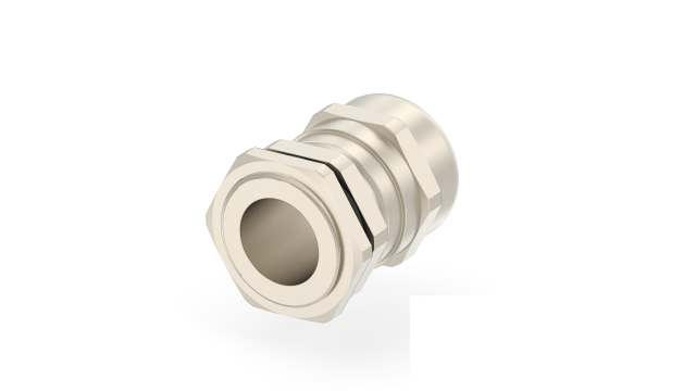Entrelec 1SNG Series Brass Brass, CR, NBR, PA 6 Cable Gland, PG16 Thread, 10mm min., 14mm max., IP66, IP68 | 1SNG625072R0000