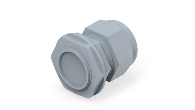 Entrelec 1SNG Series Grey PA 6 Cable Gland, M32 Thread, 15mm min., 21mm max., IP66, IP68 | 1SNG626092R0000