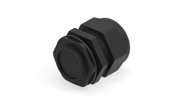 Entrelec 1SNG Series Black PA 6 Cable Gland, M40 Thread, 22mm min., 32mm max., IP66, IP68 | 1SNG626117R0000