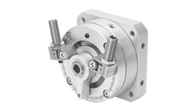 Festo DSM Series 10 bar Double Acting Action Pneumatic Rotary Actuator, 25 mm Bore, 246 ° | DSM-25-270-P1-A-B