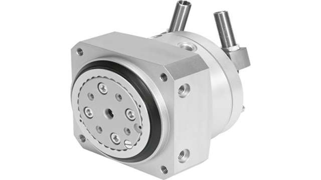 Festo DSM Series 10 bar Double Acting Action Pneumatic Rotary Actuator, 63 mm Bore, 240 ° | DSM-63-270-P1-HD-A-B