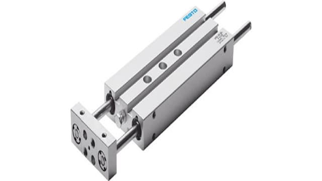 Festo Pneumatic Guided Cylinder - 159863, 10mm Bore, 25mm Stroke, DPZ Series, Double Acting | DPZ-10-25-P-A-S2