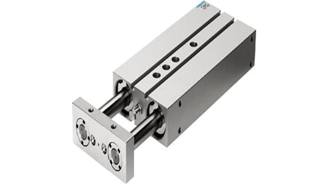 Festo Pneumatic Guided Cylinder - 159822, 32mm Bore, 100mm Stroke, DPZ Series, Double Acting | DPZ-32-100-P-A