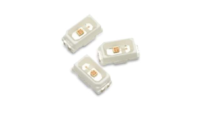 Broadcom3 V Amber LED DFN  SMD, ASCKCx00 ASCKC500-NW5X4040402 | ASCKC500-NW5X4040402