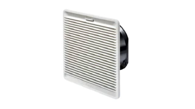 Finder 7F Series Filter Fan for 291 x 291mm Fans, Synthetic Fibre Filter, Plastic Frame, 296 x 291mm | 7F.21.8.230.5700