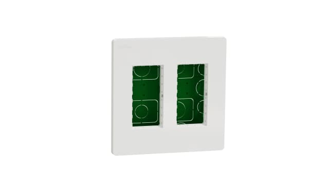 Schneider Electric White ABS New Unica Control Station Enclosure - 4 Hole | NU172418