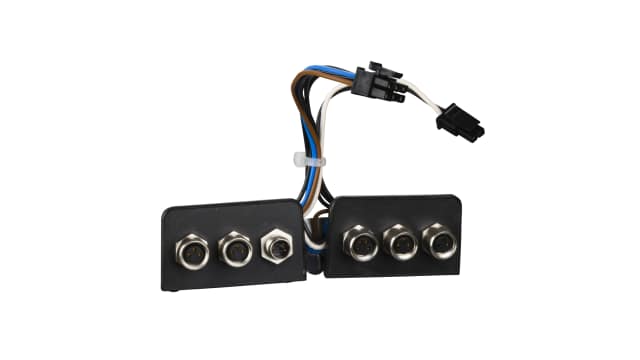 Schneider Electric Male/Female Connector Insert 6 Way for use with Circular Connector | VW3L40420