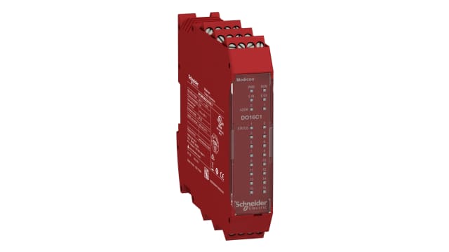 Schneider Electric Preventa Safety Automation XPSMCM Series PLC Expansion Module, 16 Safety Outputs, 24 V | XPSMCMDO0016C1