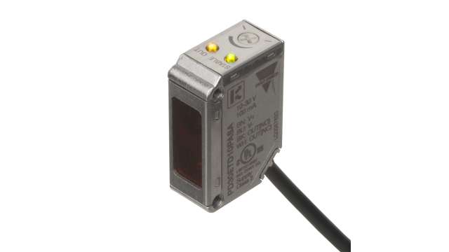 Carlo Gavazzi Through Beam Photoelectric Sensor, Rectangular Sensor, 15000 mm Detection Range | PD30ETT15PASA