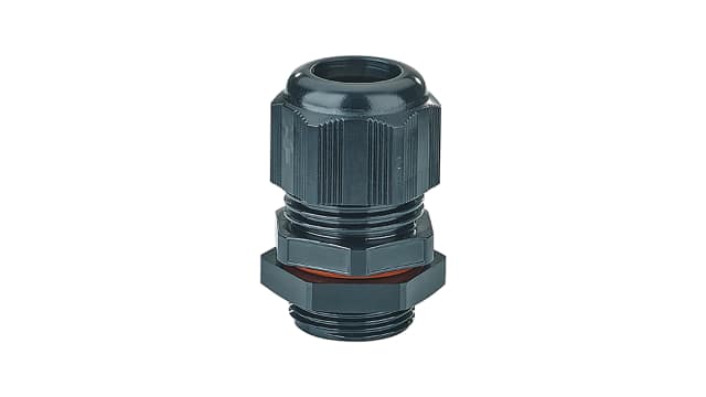 HENSEL AXM Series Black Polycarbonate Cable Gland, M25 Thread, 10mm min., 17mm max., IP66 | AXM 25