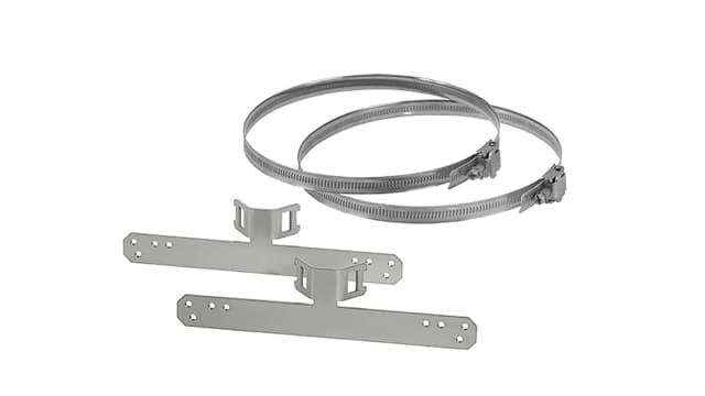 HENSEL Stainless Steel Hex Screw Hose Clip 150 mm ID | KV MB 9