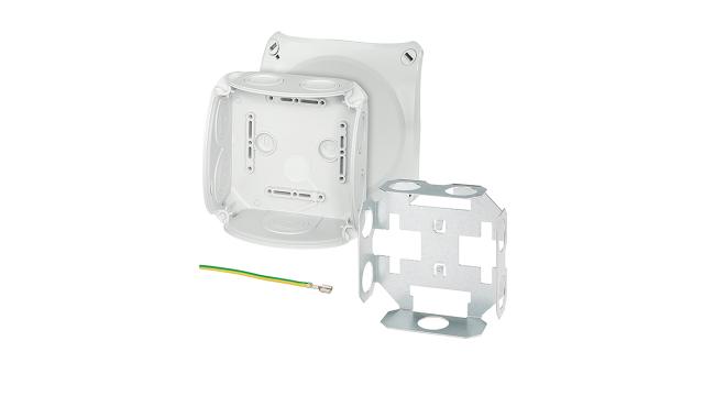 HENSEL DK Series Grey Polypropylene Terminal Box, IP66, 0 Terminals, 77 mm, 130 mm 130 mm | DK 0600 U